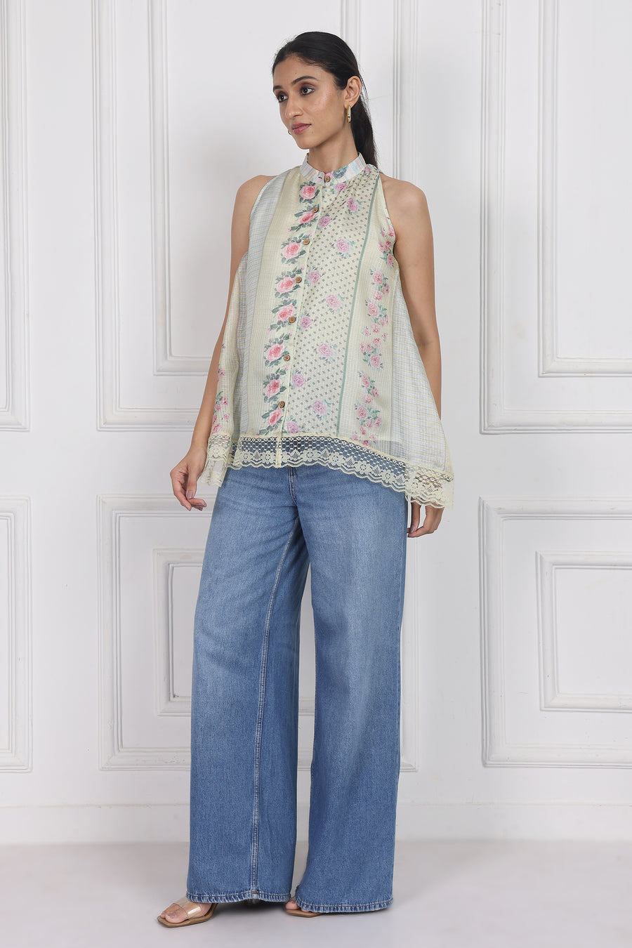 Secret Flora Lantern Top