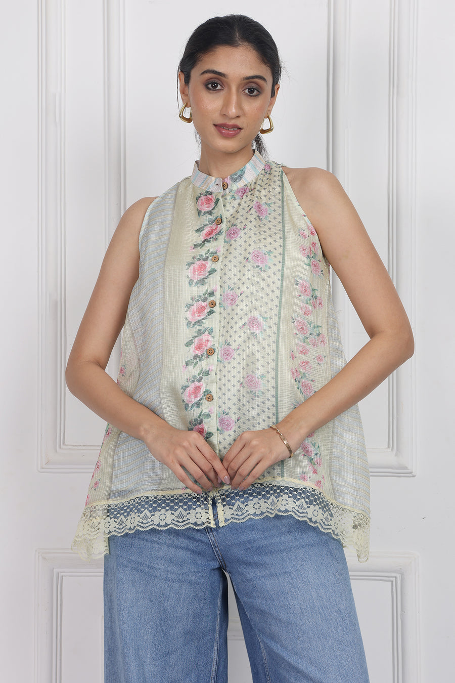 Secret Flora Lantern Top