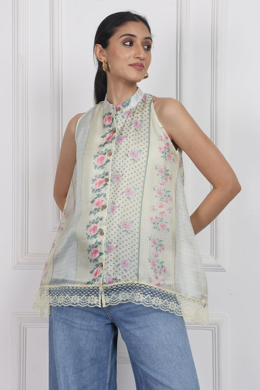 Secret Flora Lantern Top