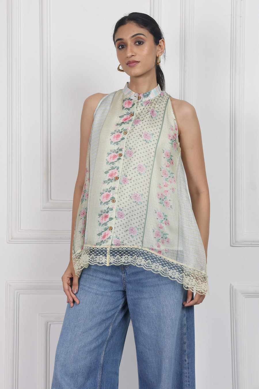 Secret Flora Lantern Top