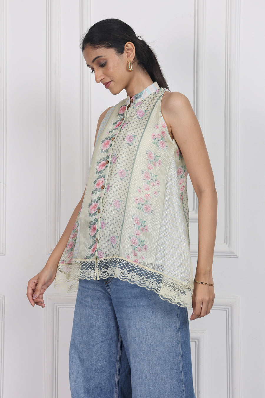 Secret Flora Lantern Top