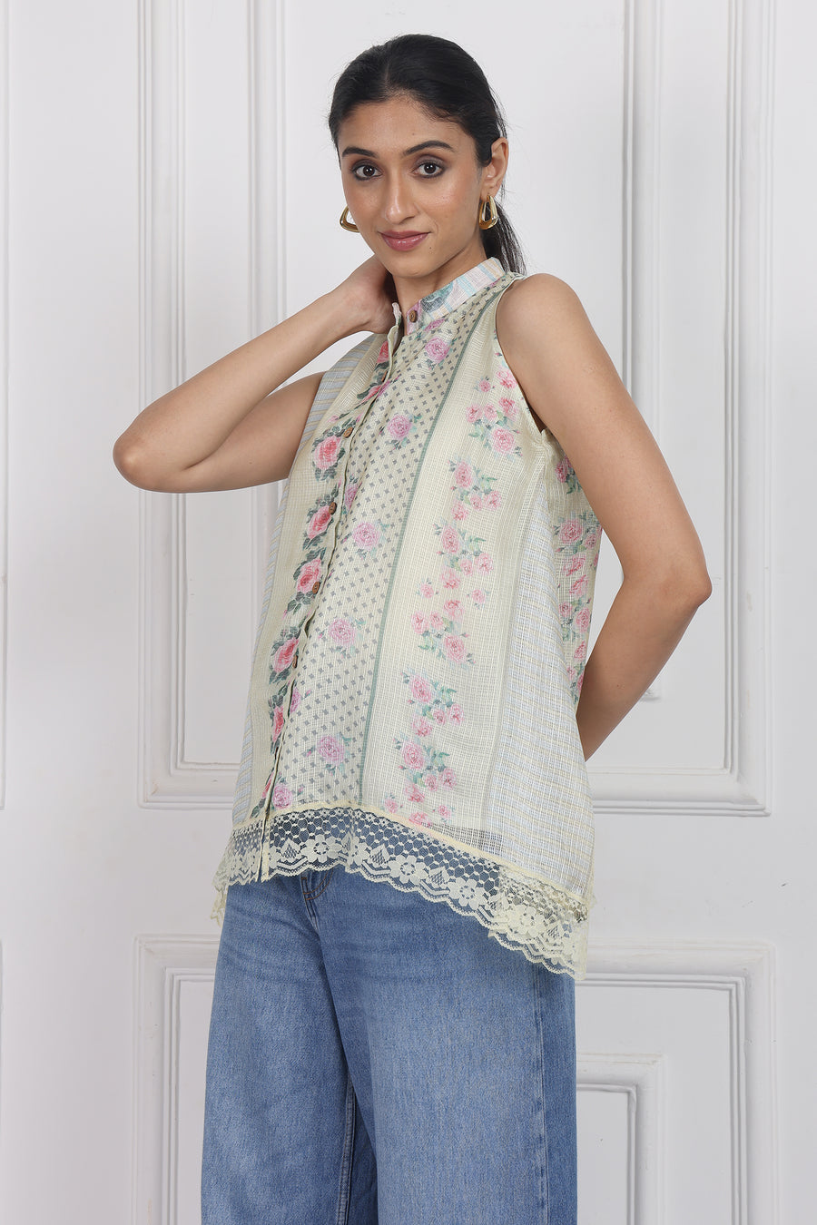 Secret Flora Lantern Top