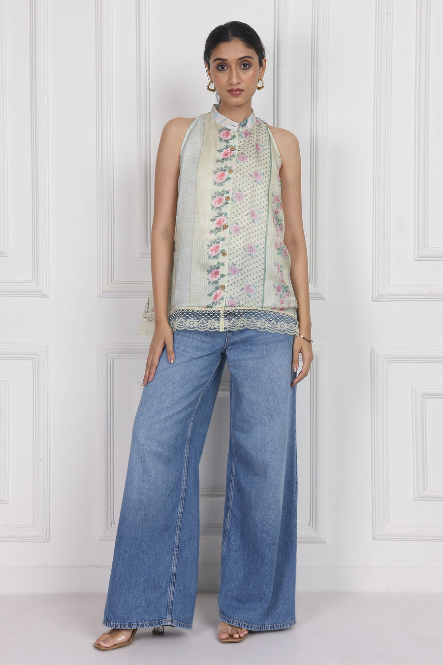 Secret Flora Lantern Top
