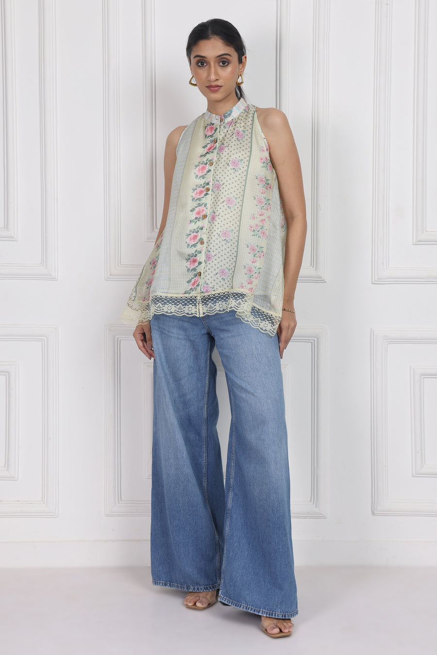Secret Flora Lantern Top