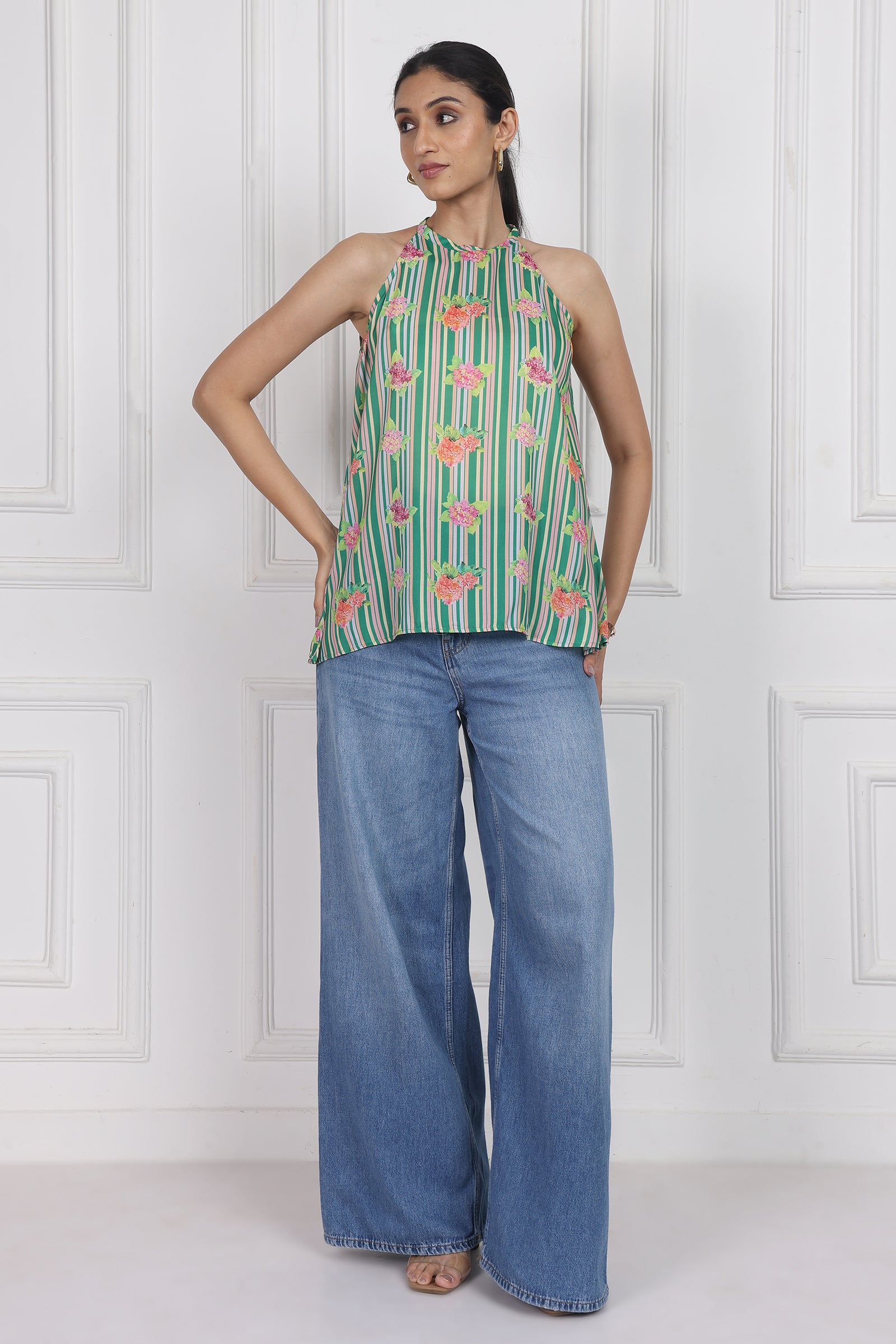 Wander Edit - Rosewood Mist Lantern Top