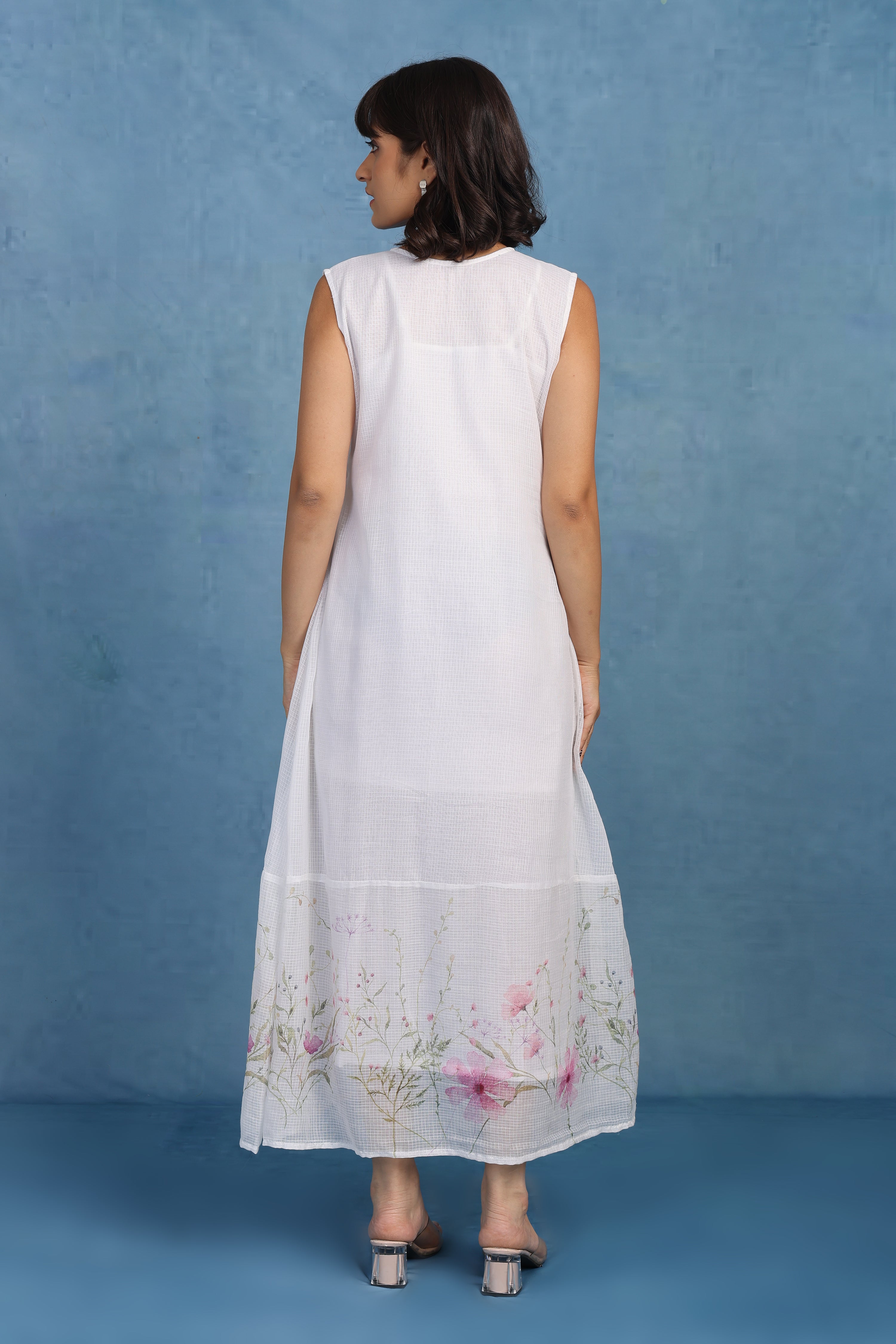 English Rose-pink Petal Aurora - Only Dress