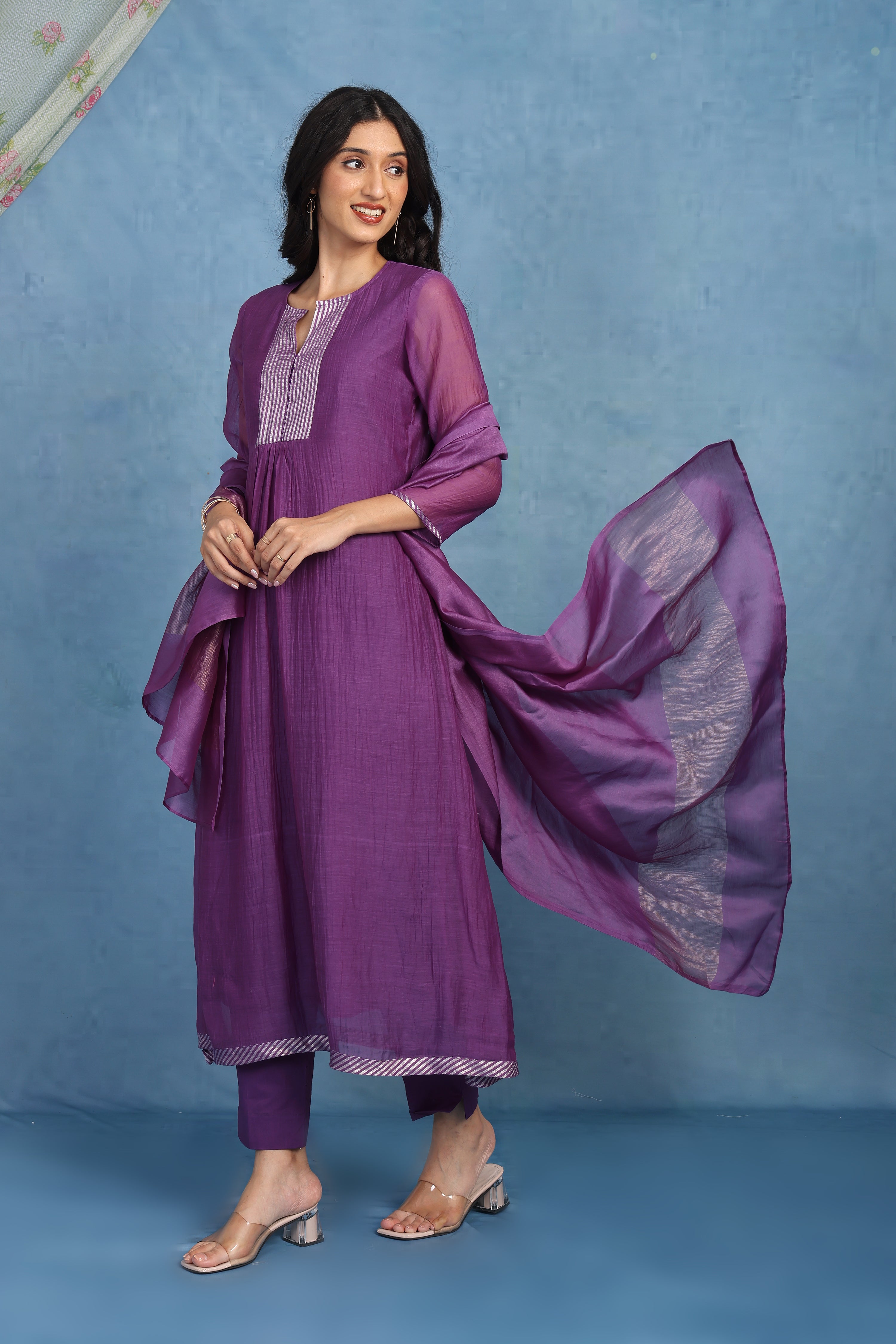 Amethyst Veil - Dupatta