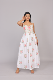 Wander Edit - Fit And Flare Dress With Beautiful Yoke Detailing