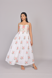 Wander Edit - Fit And Flare Dress With Beautiful Yoke Detailing