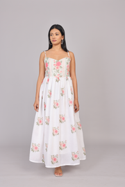 Wander Edit - Fit And Flare Dress With Beautiful Yoke Detailing