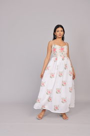 Wander Edit - Fit And Flare Dress With Beautiful Yoke Detailing