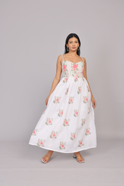 Wander Edit - Fit And Flare Dress With Beautiful Yoke Detailing