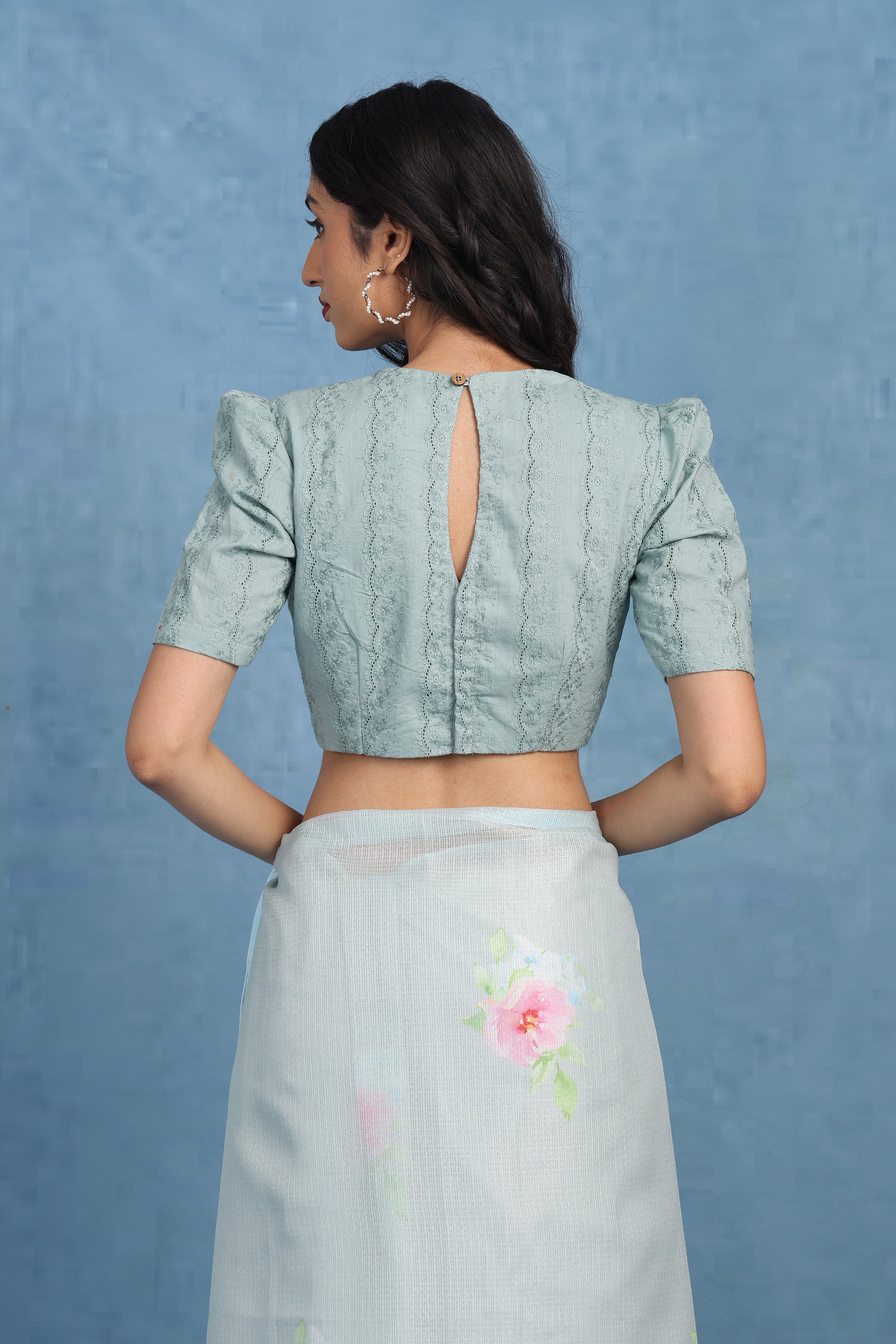 Topaz Green  - Hakkoba  Blouse