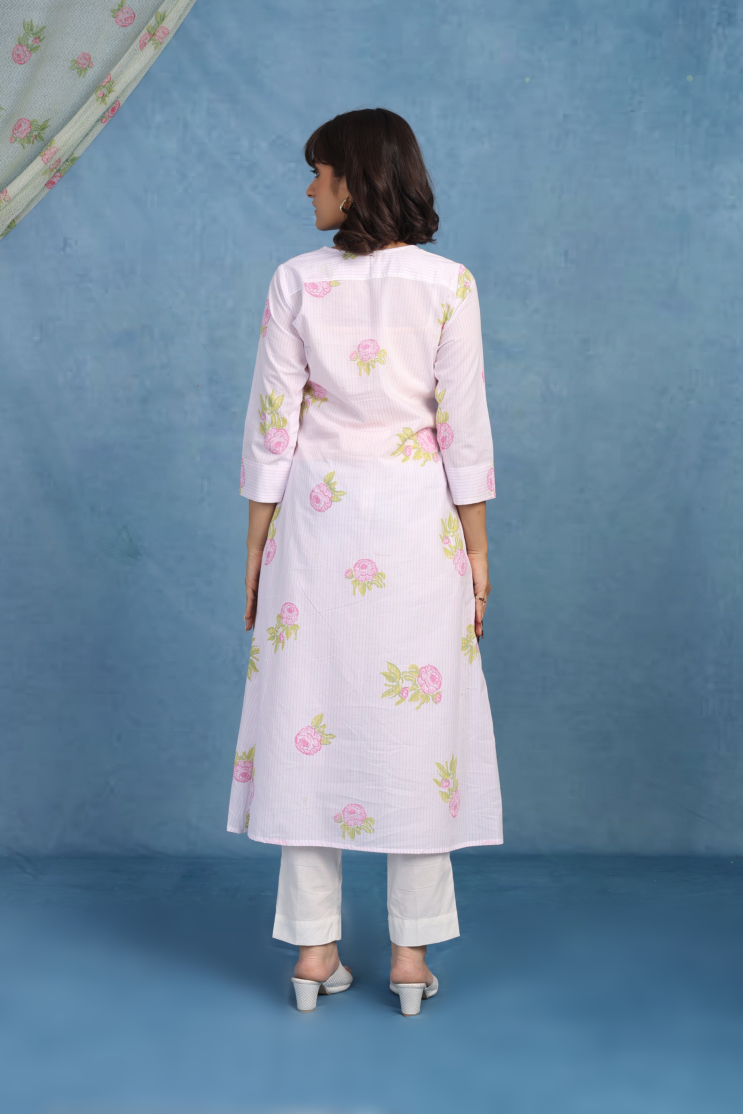 English Garden – Pink Bloom  - Top And Bottom