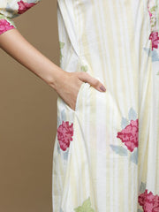 Bahaar Handblock Printed Cotton Kurta