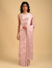 ONION PINK MODAL SILK WITH ROSE FOREST